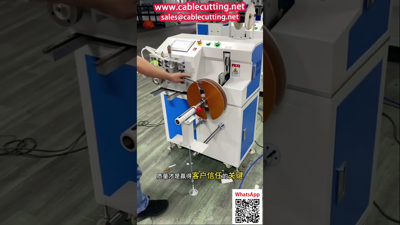 Draadopwinder met bindfunctie en teller - Industriële draadverwerkingsmachine