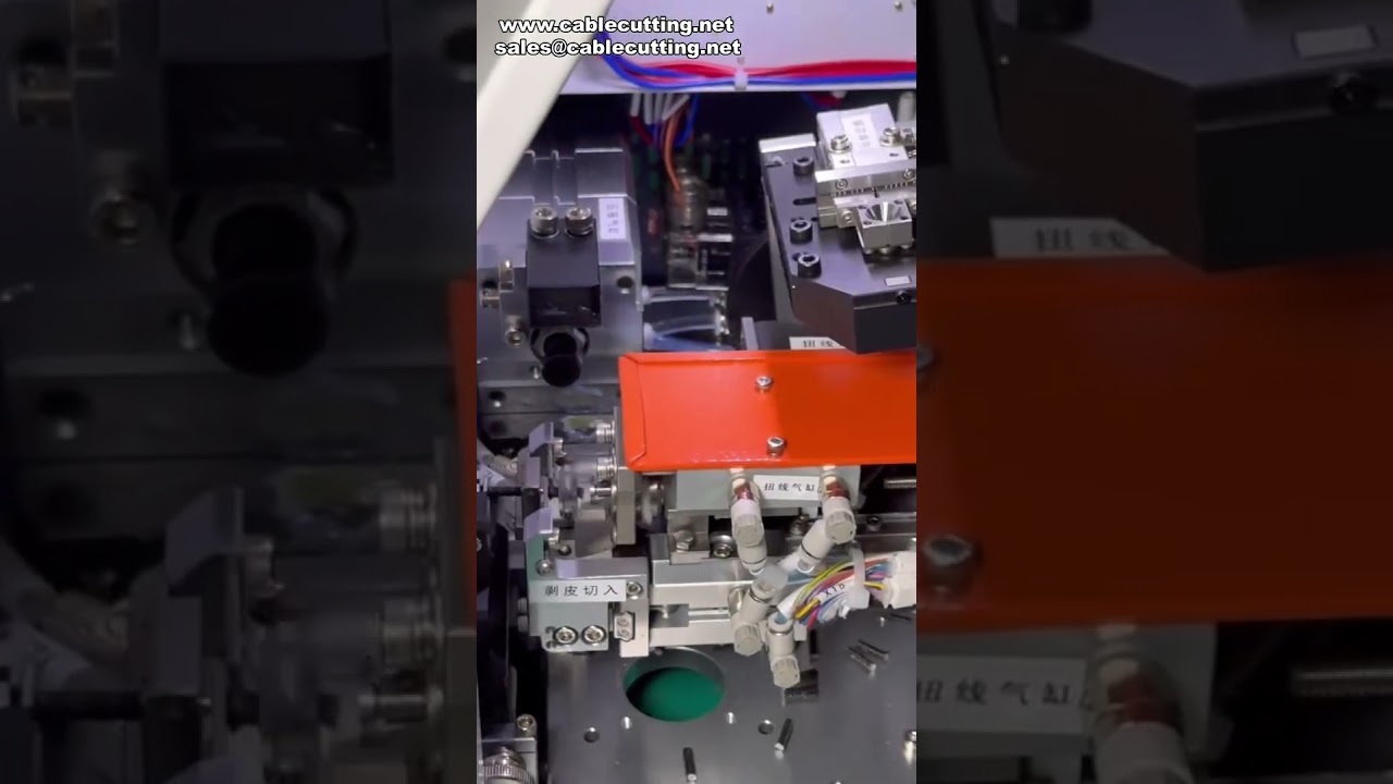 Volledig automatische buis terminal krimpmachine | Precise vierkantskrimp