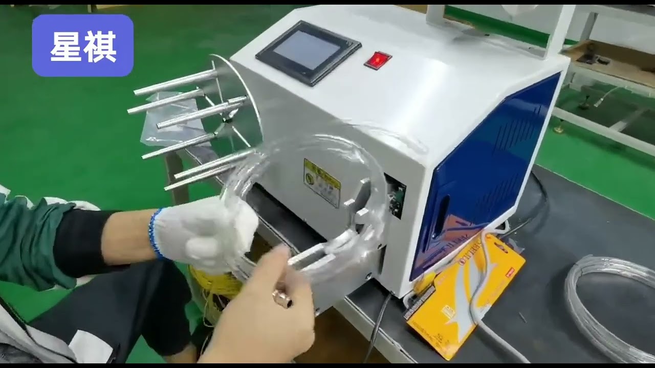 Automatische wikkel- en bindmachine 530 mm – efficiënte draadverpakking