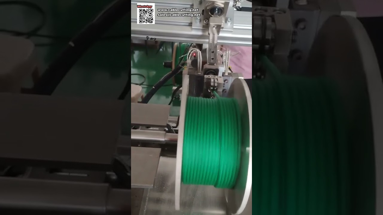 Automatische bundelmachine voor 4mm diameter 100m lengte touwverpakking