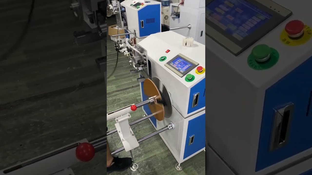 Automatisch tellen, traverseren, snijden, wikkelen en oprollen van draad – all-in-one machine (1mm, 15m)