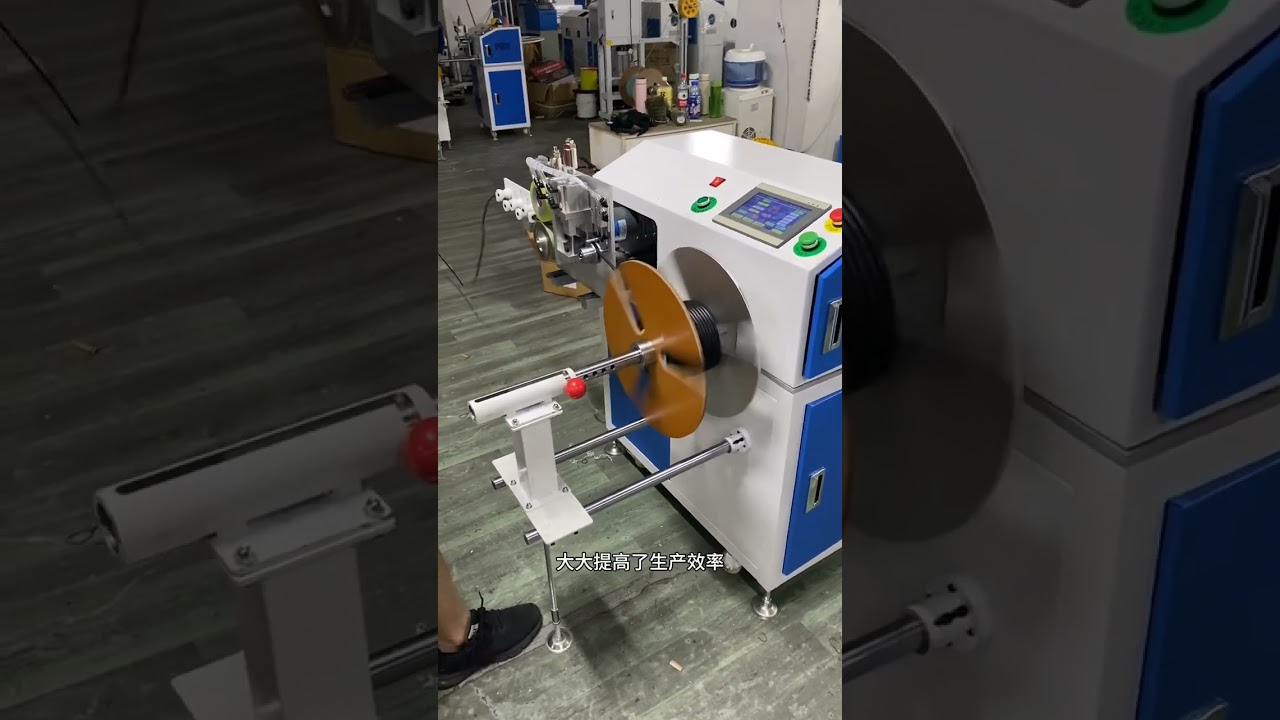 Automatische draadverwerkingsmachine: tellen, traverseren, snijden en opwikkelen (1-15mm, grote rollen)