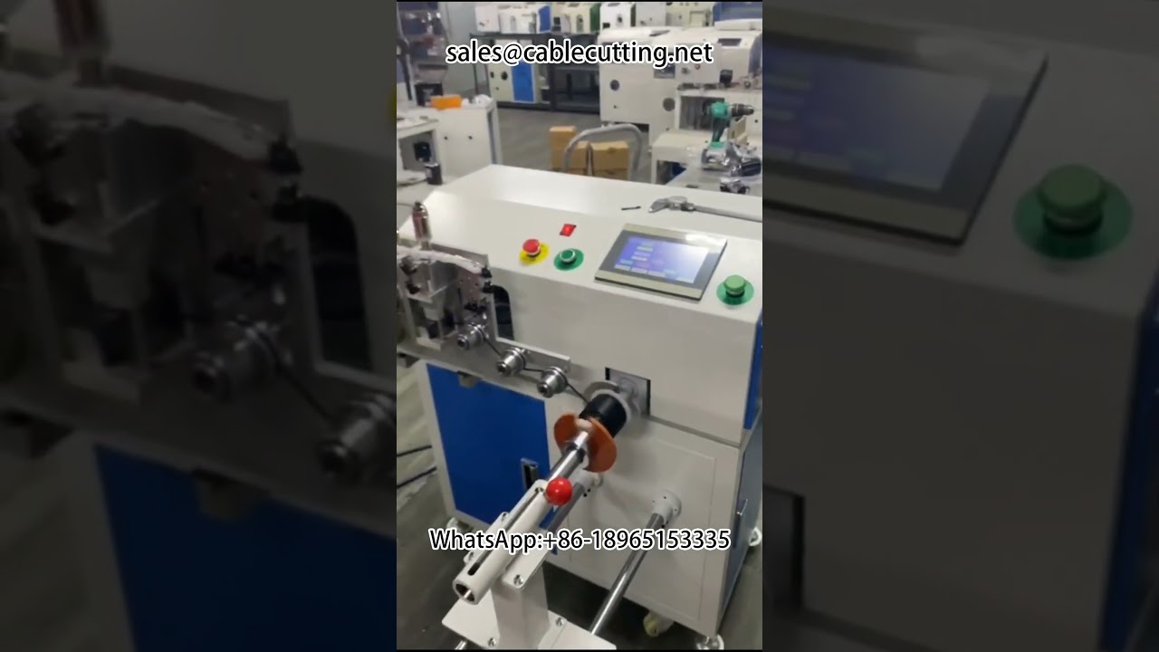 Geautomatiseerde draad- en kabelverwerking: snijden, strippen en verpakken
