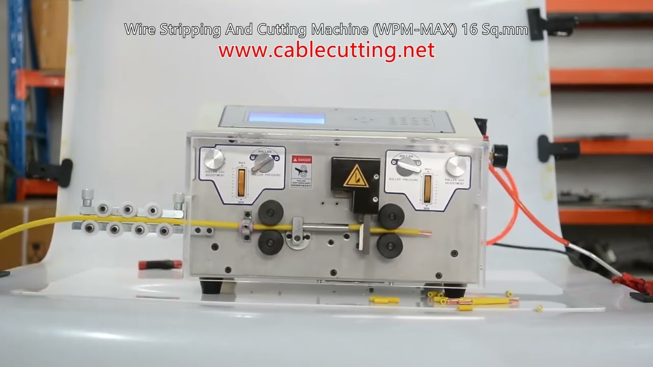 Zware Draadstripper en Snijmachine WPM-MAX 16mm² - Professionele Kabelverwerking