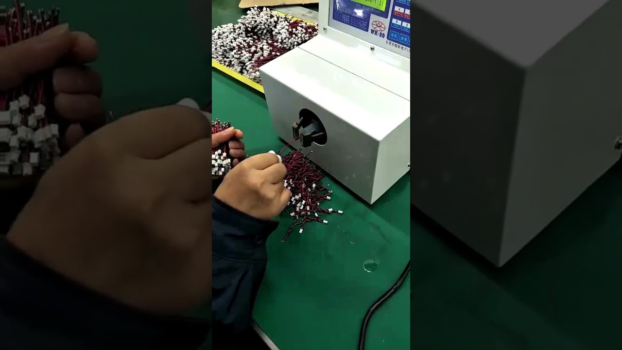 Draad Twistmachine – Precies Twee Kabels Twisten #draad twistmachine #kabelstripmachine #fabriek