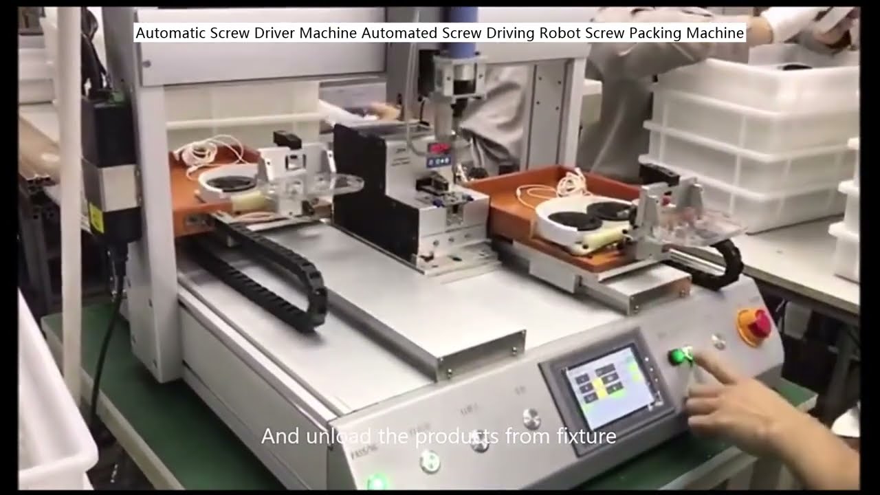 Automatische Schroefmachine & Schroefrobot – Complete Schroefverpakkingsoplossing voor Fabrieksautomatisering