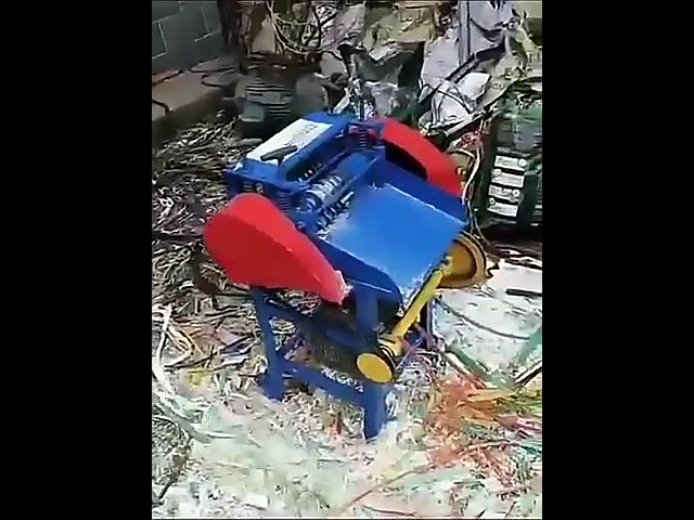 PVC Koperdraad Schroot Recycling - Kabel Snij- en Stripmachine | Draadstripper