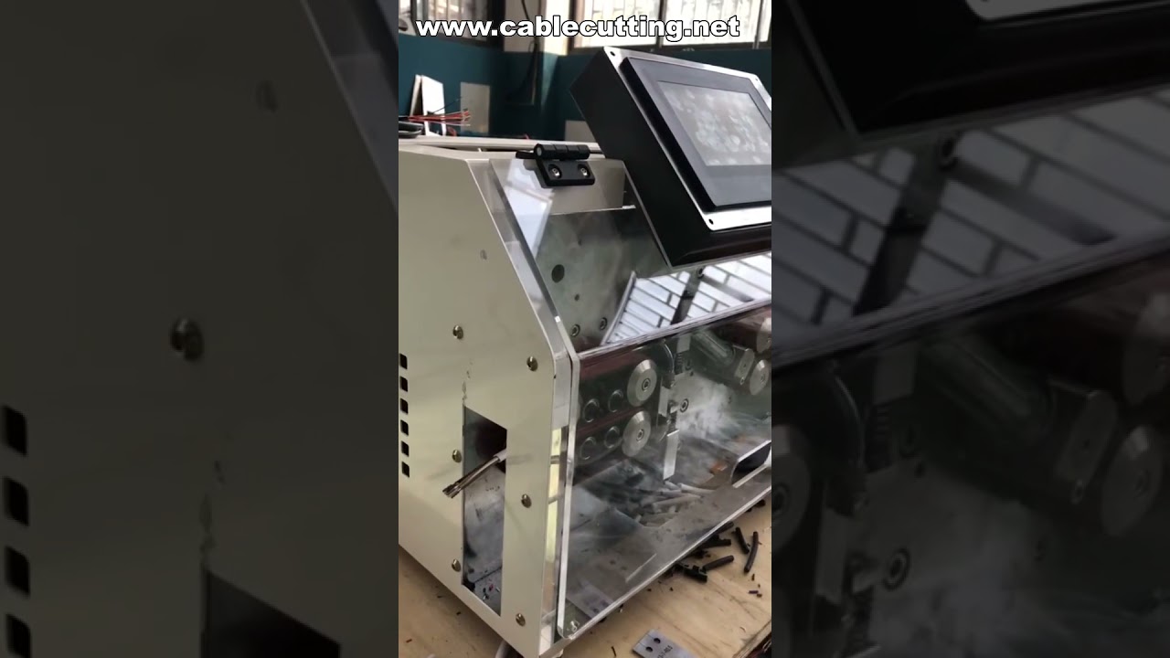 Draadstripmachine voor koperdraad | Snijden en strippen