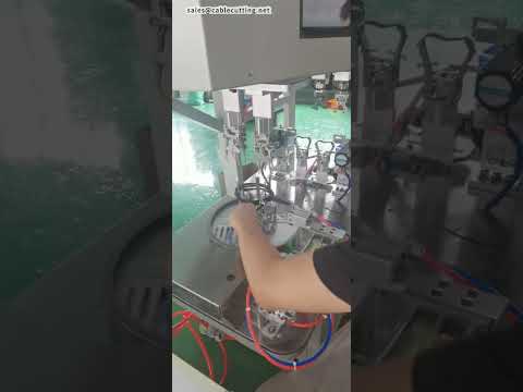 HDMI-kabel ronde dubbele bindmachine: Professionele installatie op locatie ✅ #fabriek #machine