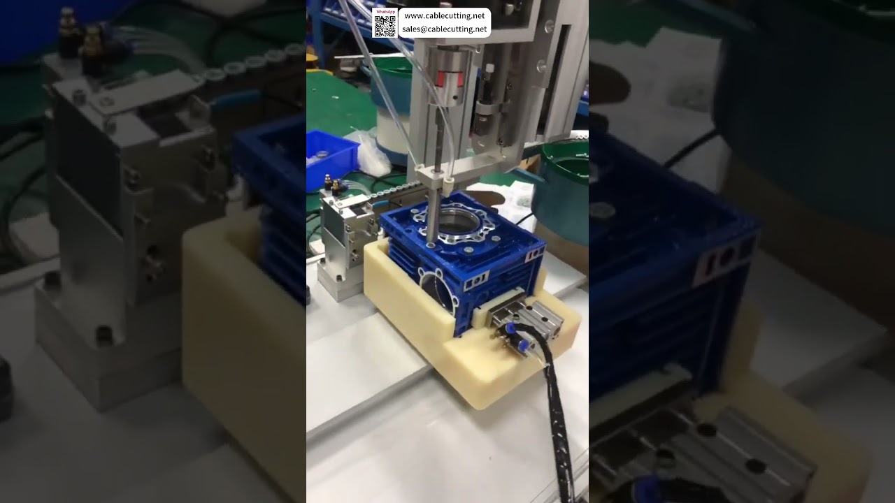 Krachtige automatische schroefmachine installatie | Fabrieksautomatisering | Hoog rendement
