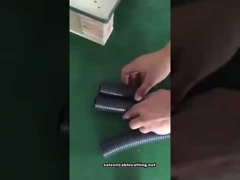 Professionele goedkope snijmachine voor dikke gespleten gegolfde buizen en pijpen