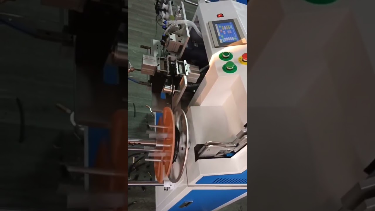 Automatische draadverwerkingsmachine: tellen, sorteren, strippen, snijden, wikkelen en binden in één apparaat