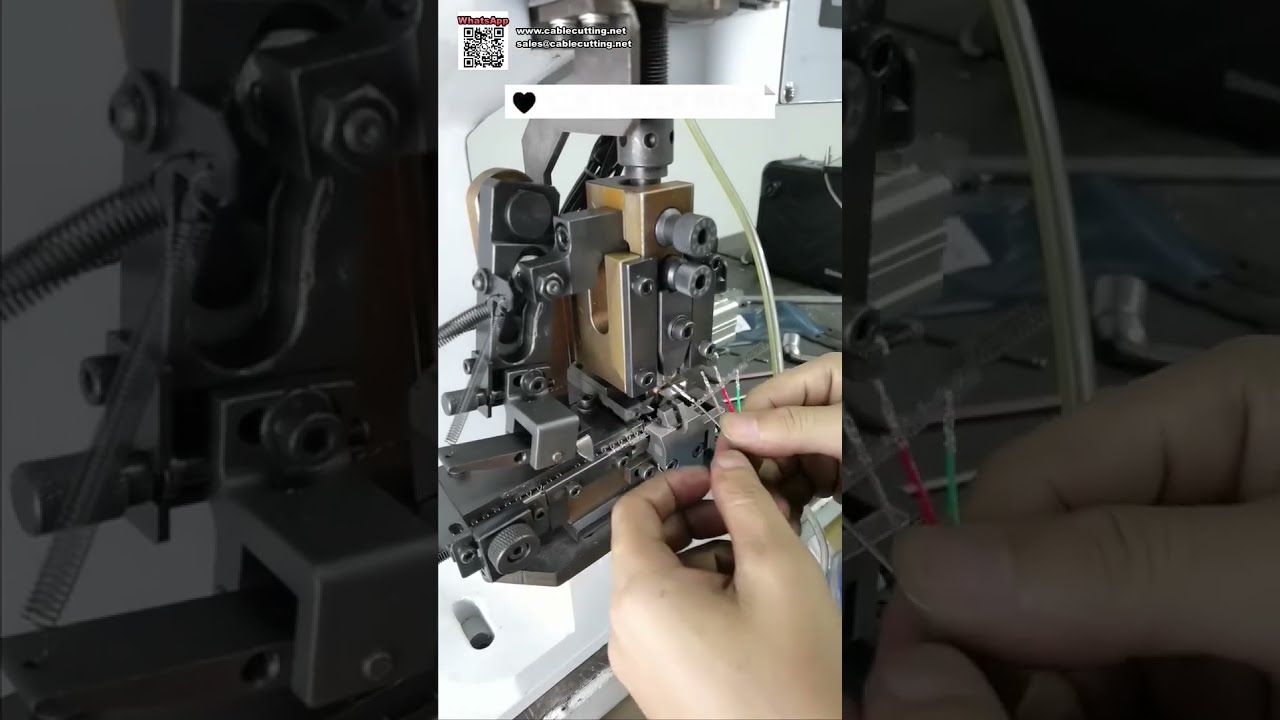 Horizontale strip- en crimpmachine voor Dupont-klemmen — 2-in-1 draadverwerking