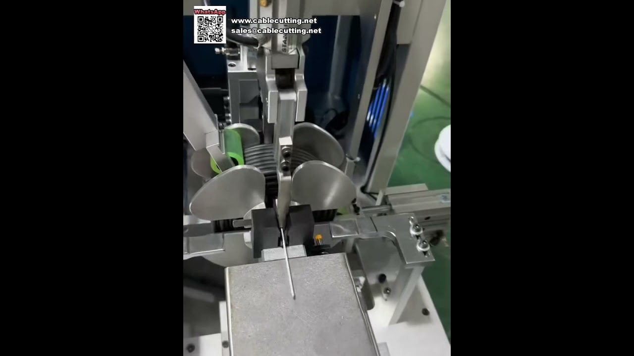 Volledig automatische meter tellende lintkabel snij-, wikkel- en bindmachine