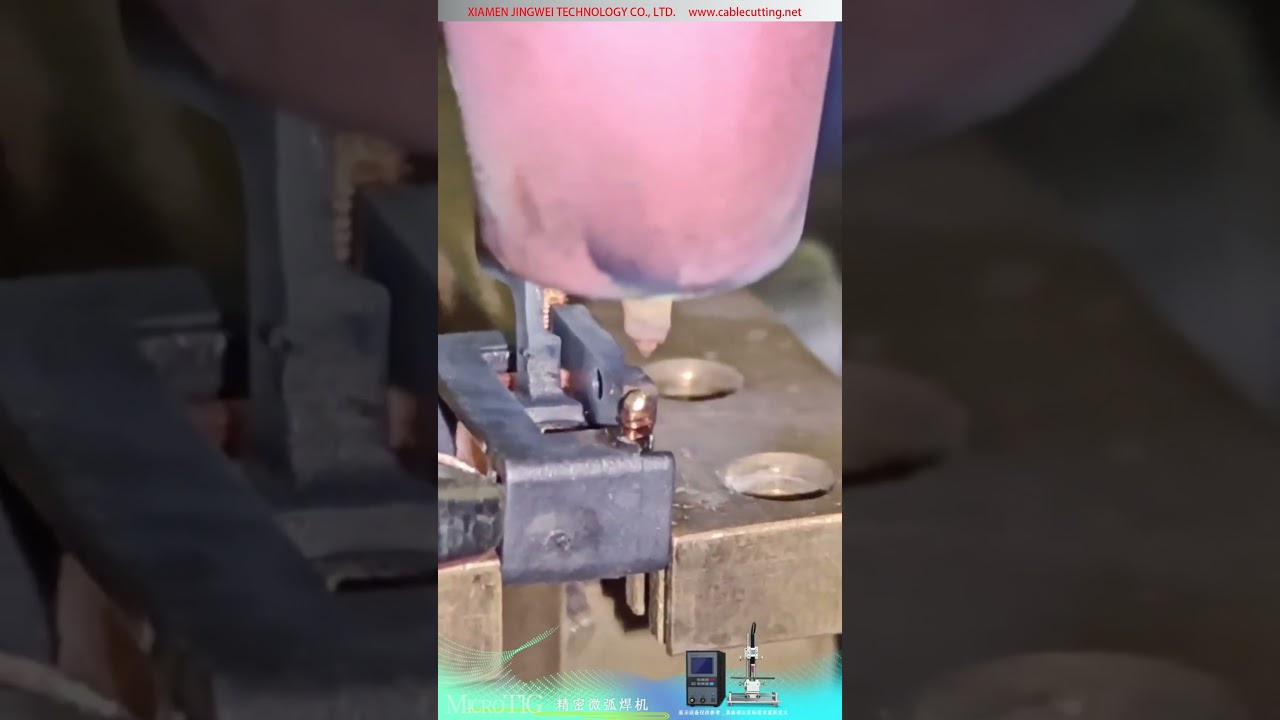 Micro-TIG-booglasmachine — contactloos versmelten voor relaisspoeldraad