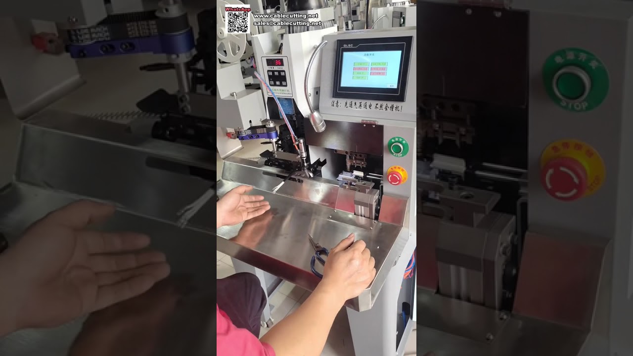 Hoogrendement meeraderige draadstripmachine met aansluitklemkrimpfunctie, zonder kerndamage