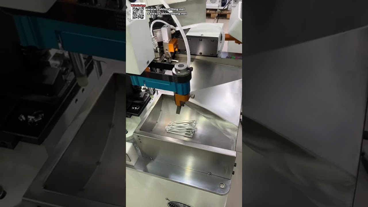 Automatische terminalkrimpmachine met dubbele kop — slimme afstelling, synchroon persen