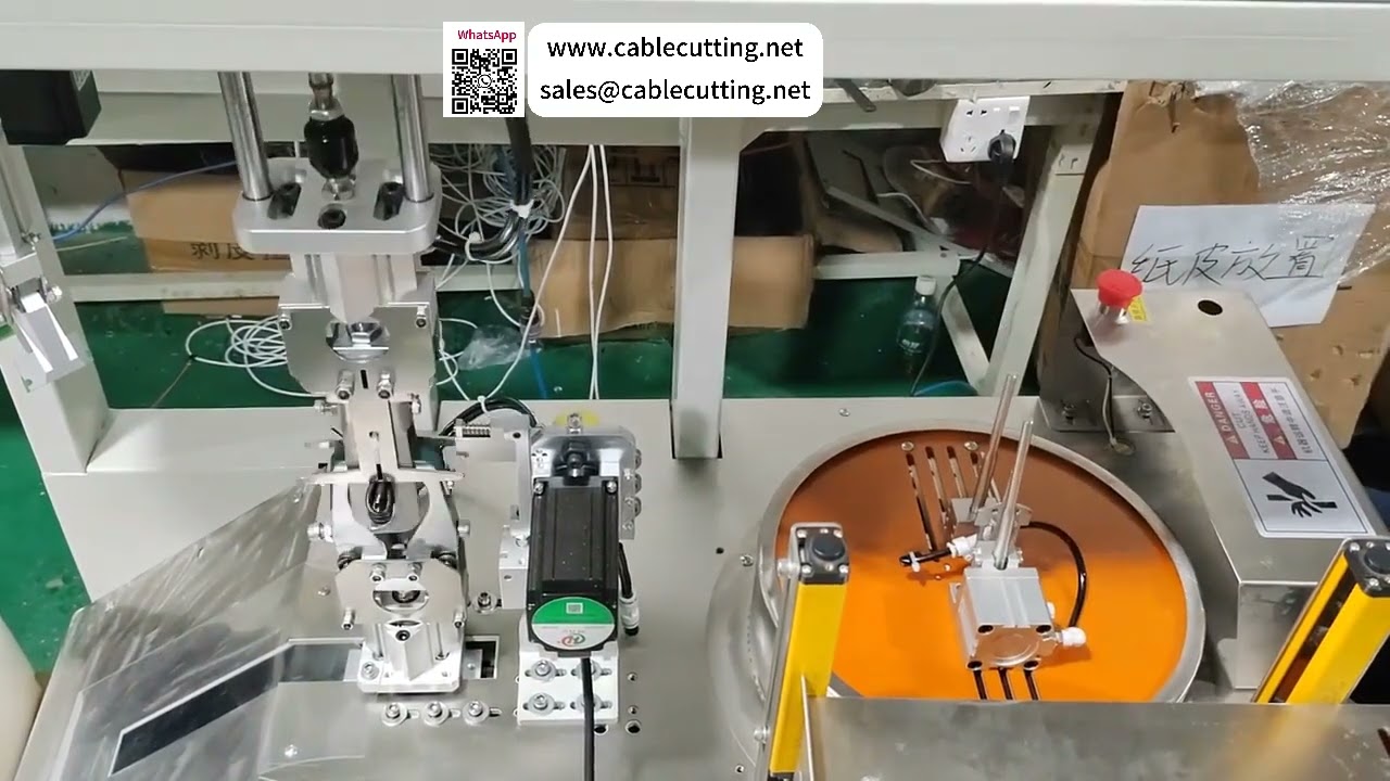 automatische draadwikel- en bindmachine — tellen, snijden, wikkelen en bundelen