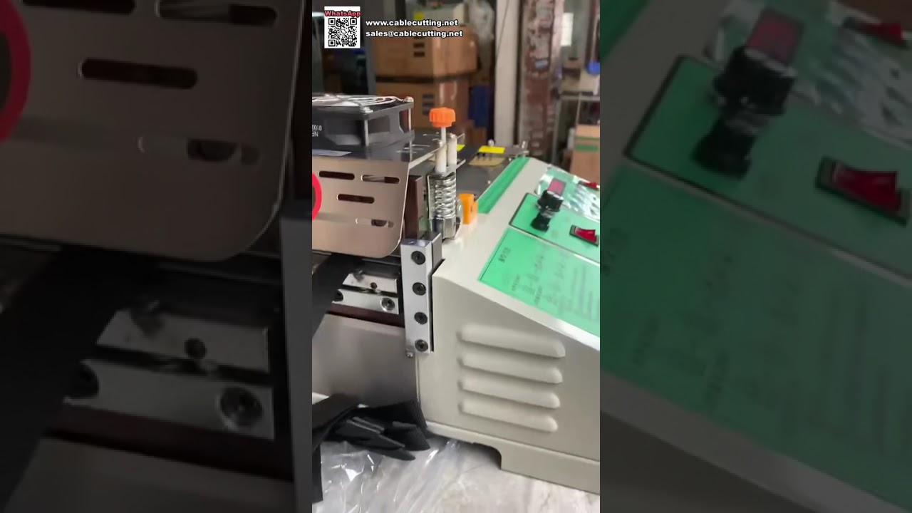 Automatische krimpkoussnijmachine, snelle precisie-snijapparatuur
