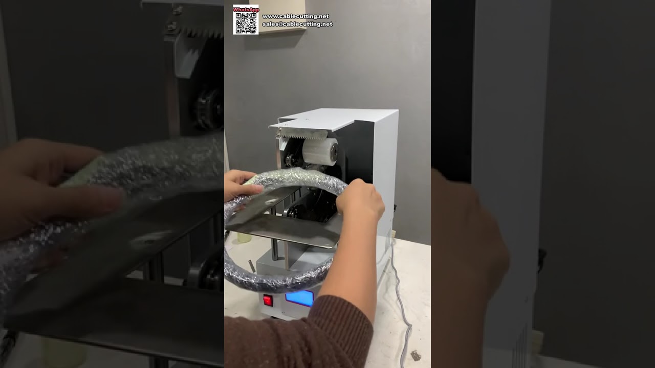 Automatische bandwikkel- en omwikkelmachine voor kabelbomen — de perfecte hulp