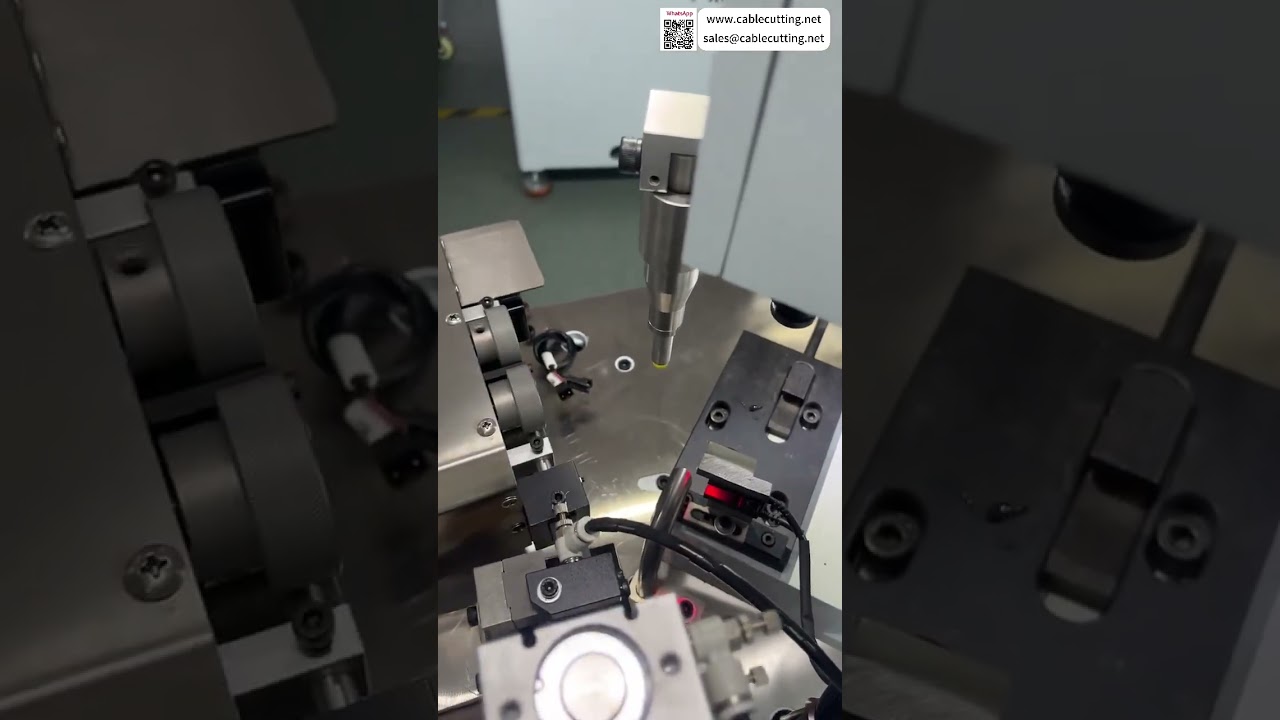 Volledig automatische dubbele kops terminalmachine testinstelling fabricagesysteem apparatuur