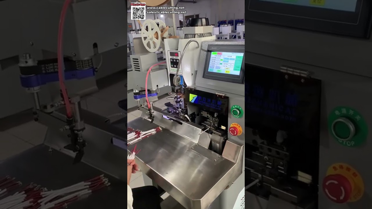 Machine voor het strippen en crimpen van meerdere aders, hoog rendement, vermindert bewerkingsstappen