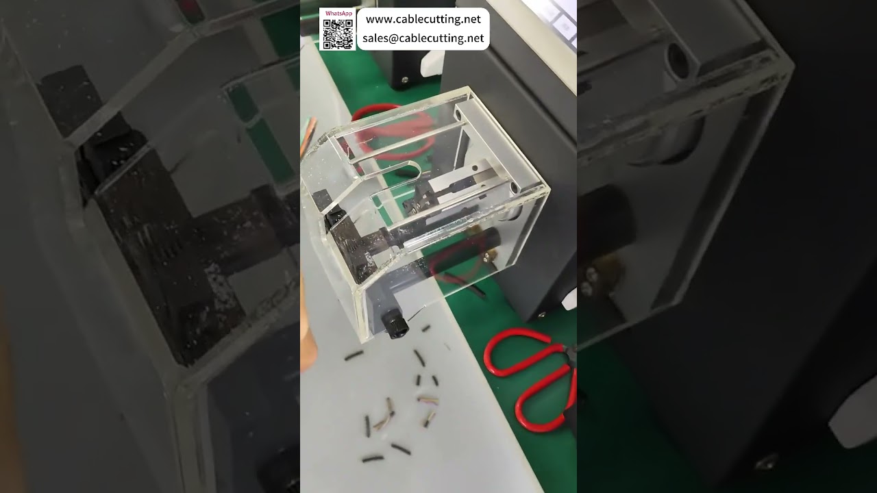 Hoogprecisie coaxkabelstripmachine voor schadevrije buitenmantelbewerkingen