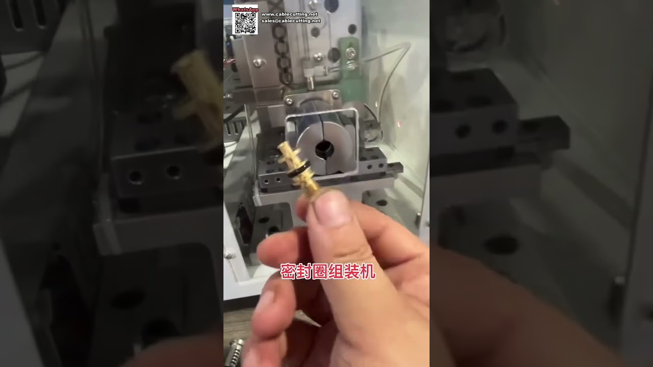 O-ring afdichtingsassemblagemachine voor autoproducten en ventielpijpfittingproductie