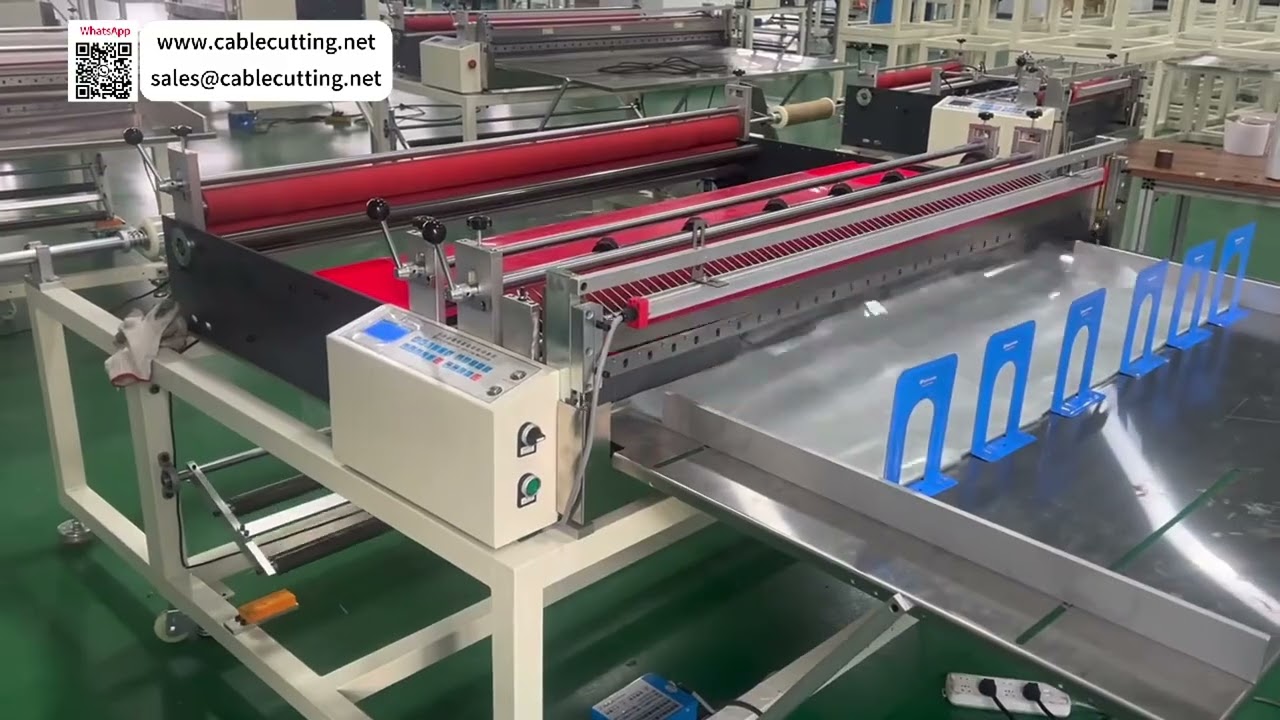 Professionele opstelling van PET-releaselasfolie snij- en dwarsplaten snijmachine