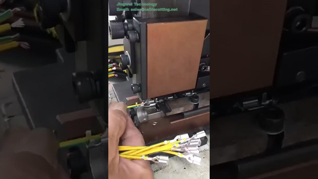 Automatische terminalkrimpmachine - Draadknippen en krimpen 3.0T