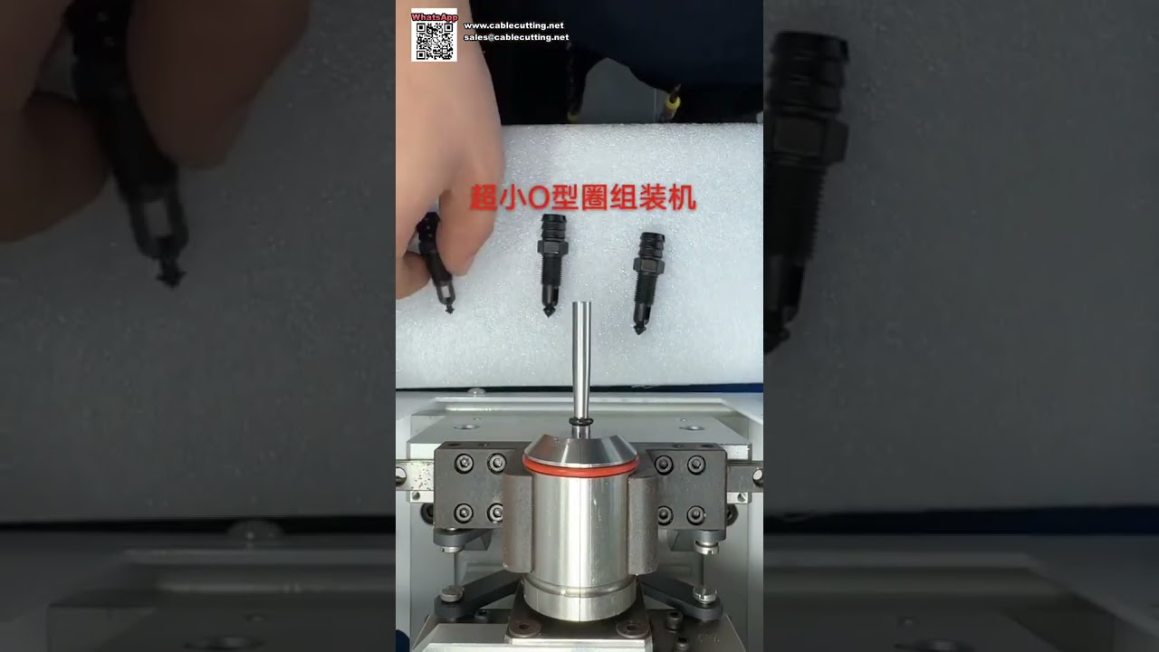 Hoogvolume automatische O-ring montagemachine voor olieafdichtingscomponenten - Korte versie