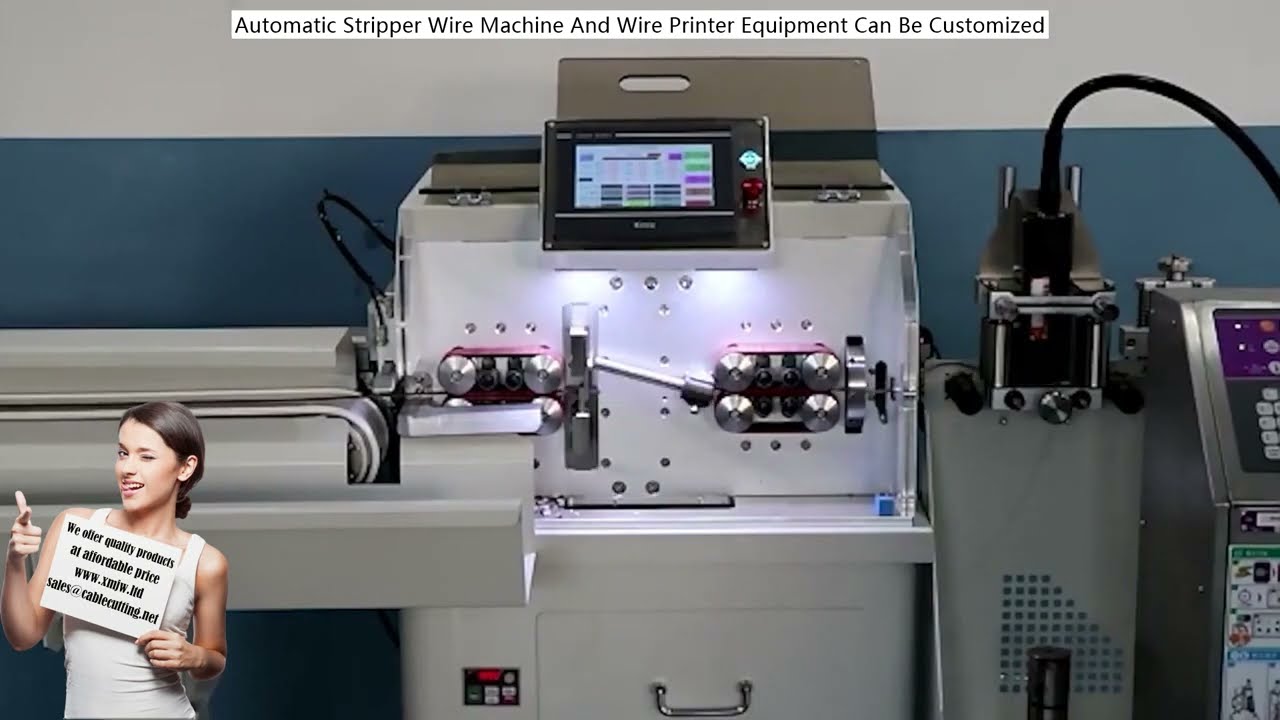 Automatische draadstripper en draadprintermachine - aanpasbaar voor uw behoeften