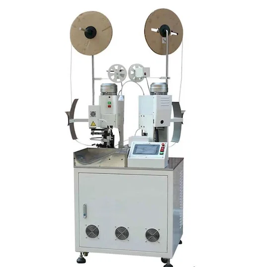 Automatische Draad Knip-, Strip- en Krimpmachine (Dubbelzijdig)
