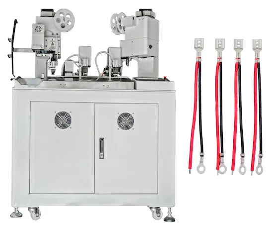Automatische Driezijdige Dubbele Draad Krimpmachine WPM-038F