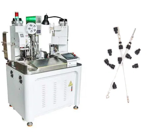 Automatische Waterdichte Seal Krimp- en Invoermachine WPM-078H