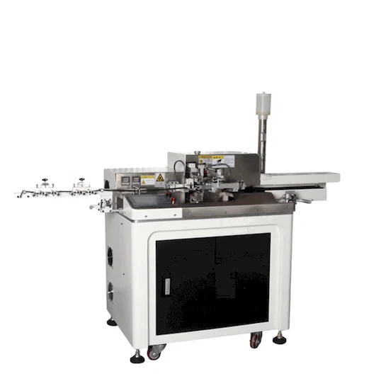 Dubbelzijdige Draad Knip-, Strip-, Twist- en Dompelmachine WPM-ST01Z