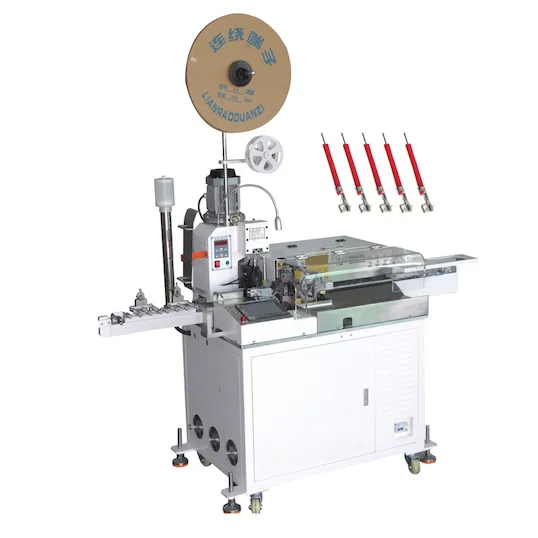 Automatische Enkelzijdige 5-Draads Krimpmachine