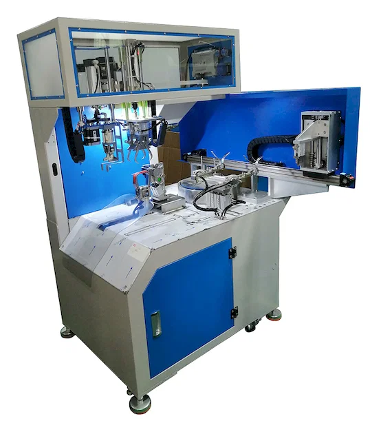 Coaxkabel Knip-, Strip-, Oprol- en Bindmachine WPM-URT-81M Thumb